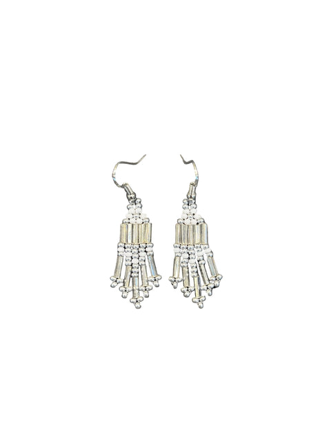 Small Bugle Bead Earrings