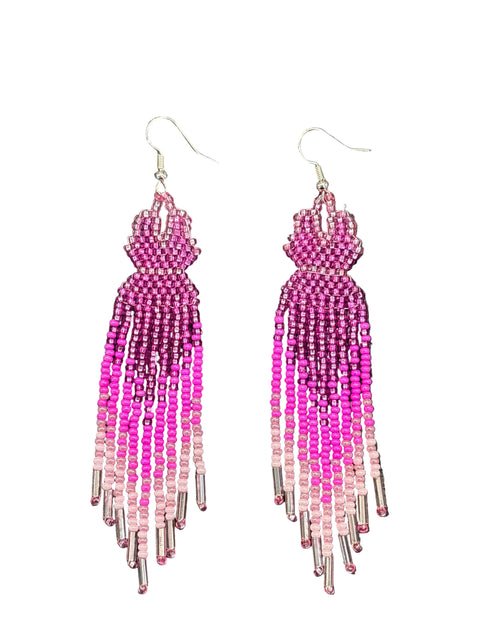 Short Fringe Earrings