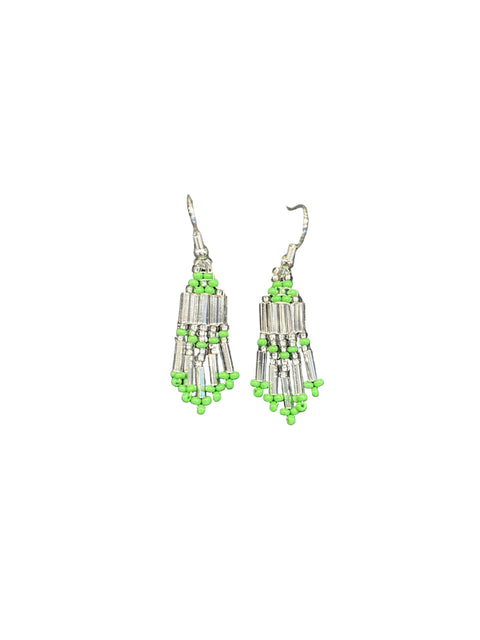 Small Bugle Bead Earrings