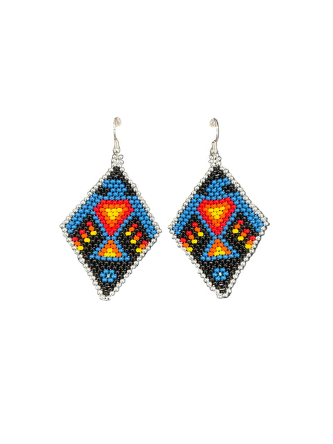 Geometric Diamond Earrings