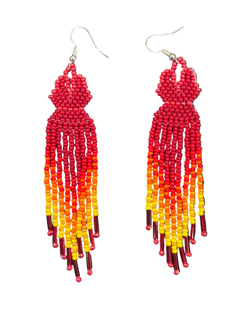 Short Fringe Earrings