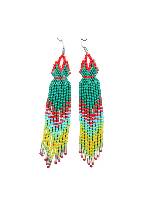Short Fringe Earrings