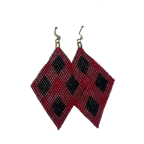 Large Delica Diamonds - Sharon Iserhoff, Waskaganish