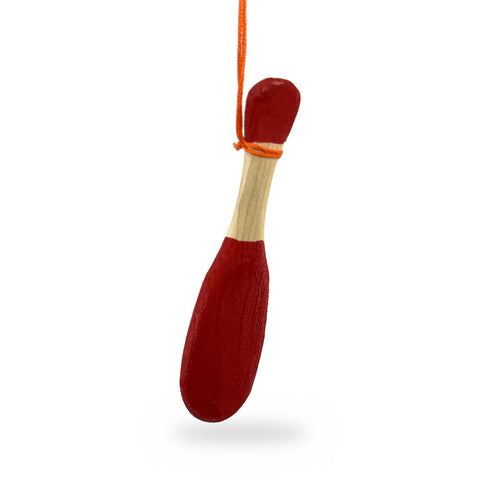 Hand-Carved Mini Paddle Ornament